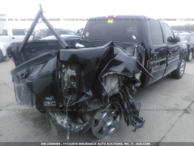 3GTP2WE30BG289670 - 2011 GMC SIERRA K1500 SLT BLACK photo 6