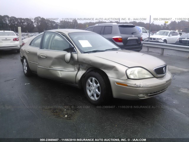 1MEFM55S5YA642675 - 2000 MERCURY SABLE LS PREMIUM GOLD photo 1