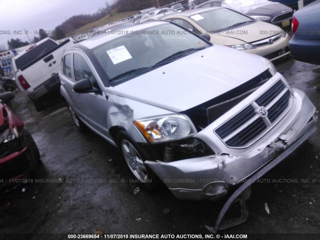 1B3HB48A19D163748 - 2009 DODGE CALIBER SXT SILVER photo 1