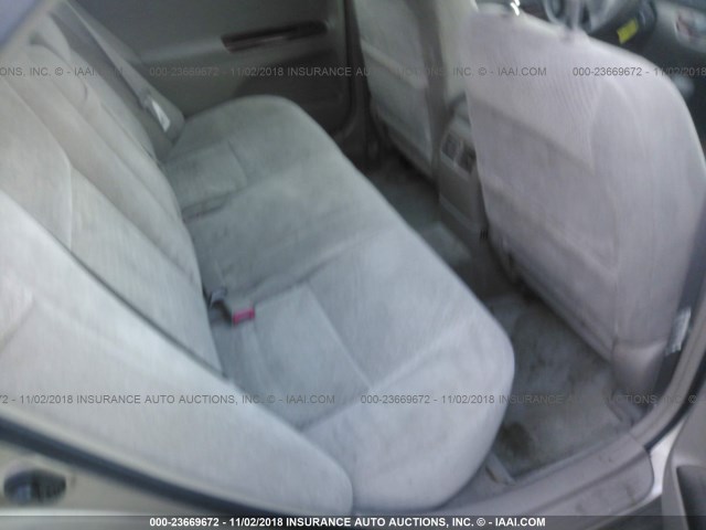 4T1BE30KX2U111420 - 2002 TOYOTA CAMRY LE/XLE/SE GOLD photo 8