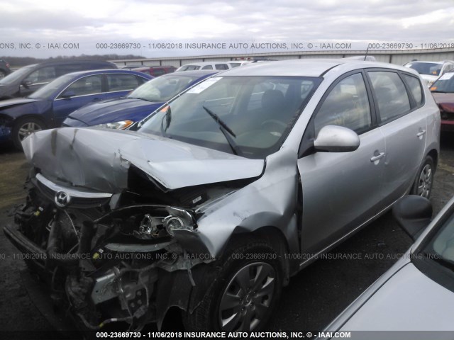 KMHDB8AE3CU135941 - 2012 HYUNDAI ELANTRA TOURING GLS SILVER photo 2