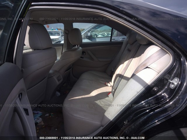 4T1BE46K59U882374 - 2009 TOYOTA CAMRY SE/LE/XLE შავი ფოტო 8