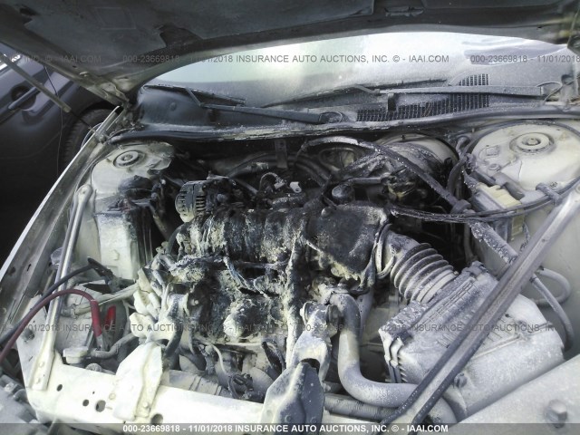 2G4WB52K831219843 - 2003 BUICK REGAL LS SILVER photo 10