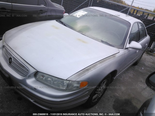 2G4WB52K831219843 - 2003 BUICK REGAL LS SILVER photo 2