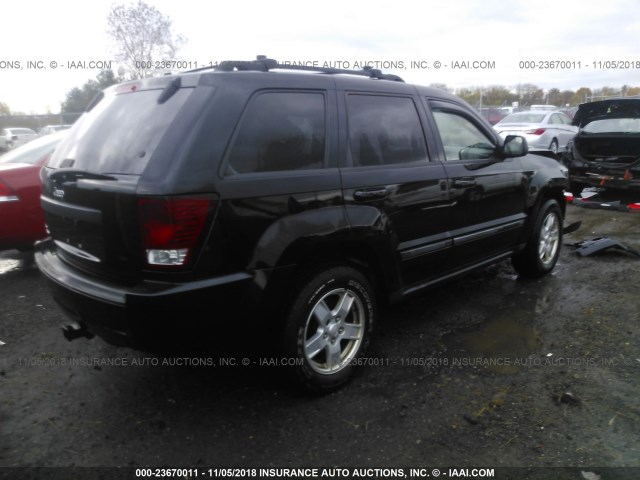 1J8GR48K17C663094 - 2007 JEEP GRAND CHEROKEE LAREDO/COLUMBIA/FREEDOM 黑色 照片 4