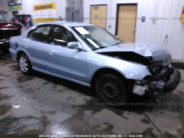 4A3AA46G83E208628 - 2003 MITSUBISHI GALANT ES/LS Light Blue photo 1