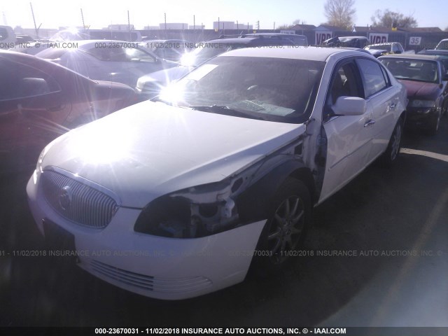 1G4HD572X8U128872 - 2008 BUICK LUCERNE CXL WHITE photo 2