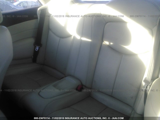 JNKCV66E19M721792 - 2009 INFINITI G37 SPORT SILVER photo 8