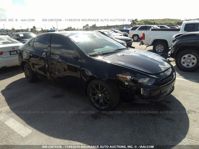 1C3CDFBB5FD345128 - 2015 DODGE DART SXT BLACK photo 1