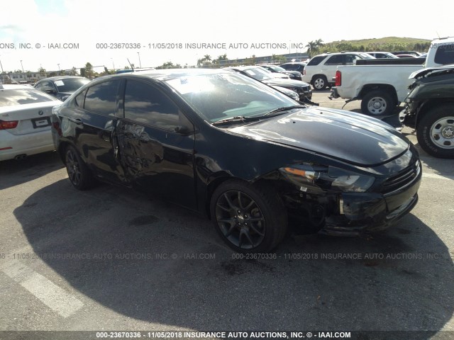 1C3CDFBB5FD345128 - 2015 DODGE DART SXT BLACK photo 6