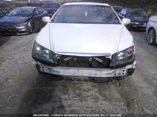 JH4KB16565C005042 - 2005 ACURA RL WHITE photo 6