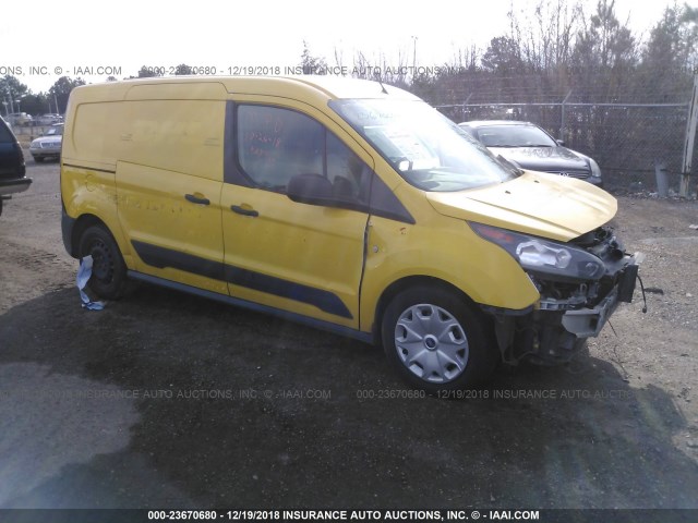 NM0LS7E70F1209048 - 2015 FORD TRANSIT CONNECT XL YELLOW photo 1