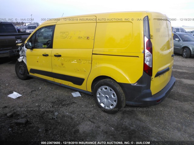 NM0LS7E70F1209048 - 2015 FORD TRANSIT CONNECT XL YELLOW photo 3