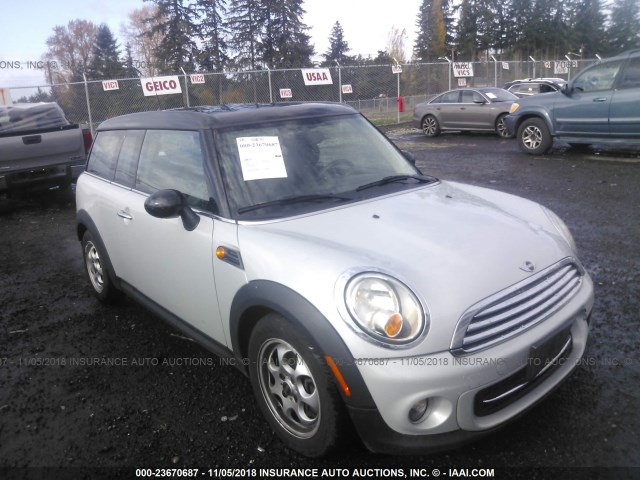 WMWZF3C52ET492953 - 2014 MINI COOPER CLUBMAN SILVER photo 1