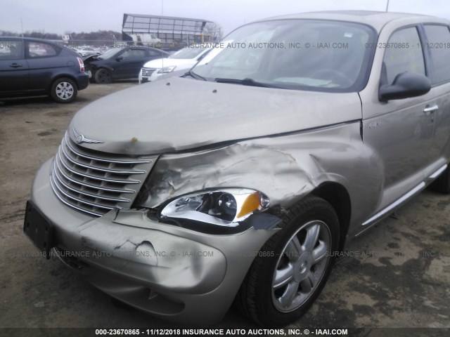 3C4FY58B34T202135 - 2004 CHRYSLER PT CRUISER TOURING GOLD photo 6