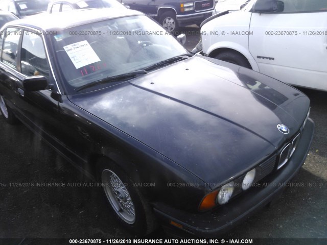 WBAHD6310PBJ89081 - 1993 BMW 525 I AUTOMATIC BLACK photo 1