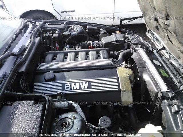 WBAHD6310PBJ89081 - 1993 BMW 525 I AUTOMATIC BLACK photo 10