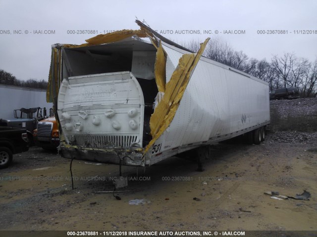 1UYVS2534CU277330 - 2012 UTILITY TRAILER MFG VAN  WHITE photo 2