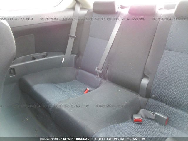 JTKDE167070154921 - 2007 TOYOTA SCION TC Boz foto 8