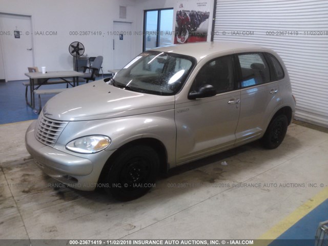 3C4FY48B15T556828 - 2005 CHRYSLER PT CRUISER SILVER photo 2