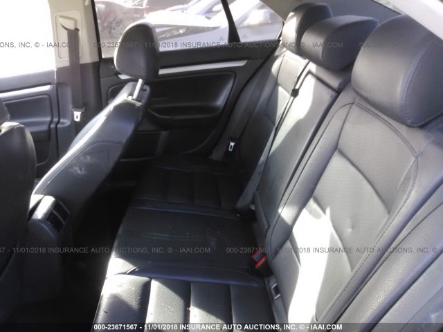 3VWRJ71K28M169844 - 2008 VOLKSWAGEN JETTA WOLFSBURG 黑色 照片 8