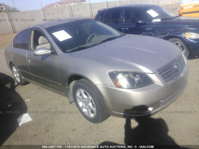 1N4AL11DX5C160563 - 2005 NISSAN ALTIMA S/SL TAN photo 1