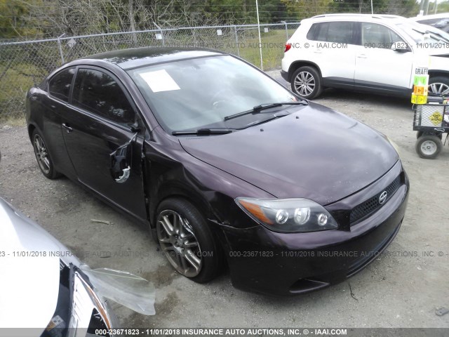 JTKDE167280226428 - 2008 TOYOTA SCION TC 紫色 照片 1