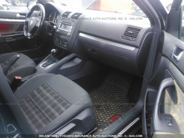 3VWBJ71K38M065476 - 2008 VOLKSWAGEN GLI შავი ფოტო 5