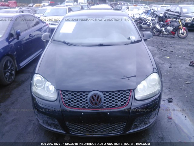 3VWBJ71K38M065476 - 2008 VOLKSWAGEN GLI შავი ფოტო 6