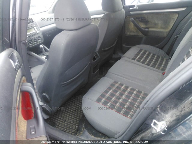 3VWBJ71K38M065476 - 2008 VOLKSWAGEN GLI შავი ფოტო 8