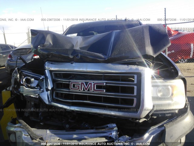 3GTU2VEC4EG437238 - 2014 GMC SIERRA K1500 SLT BLACK photo 10