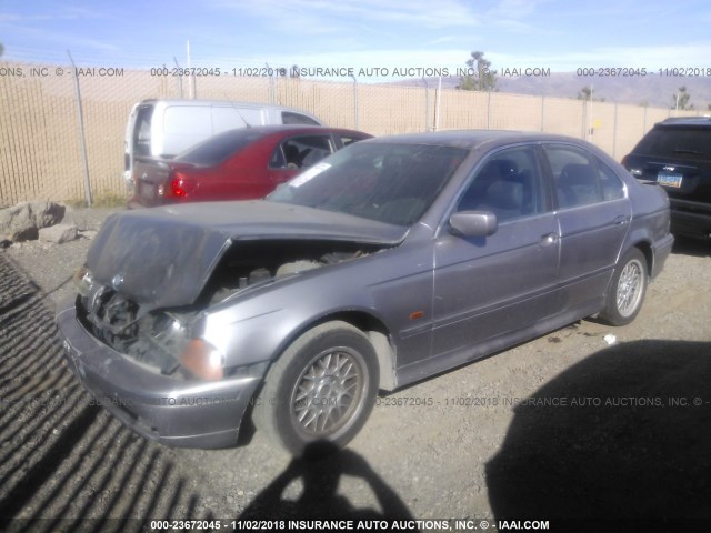 WBADE6329WBW59806 - 1998 BMW 540 I AUTOMATIC GRAY photo 2