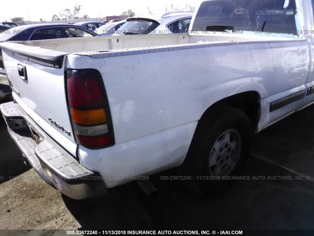 1GCEC19T51E119084 - 2001 CHEVROLET SILVERADO C1500 WHITE photo 6