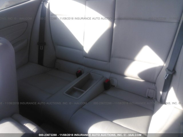 WBAUP7C58AVK77025 - 2010 BMW 128 I WHITE photo 8