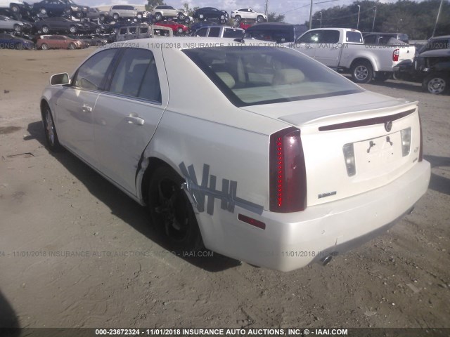 1G6DC67A450234078 - 2005 CADILLAC STS WHITE photo 6