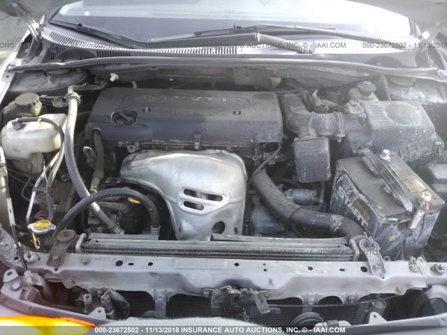 JTKDE177770144840 - 2007 TOYOTA SCION TC 灰色 照片 10