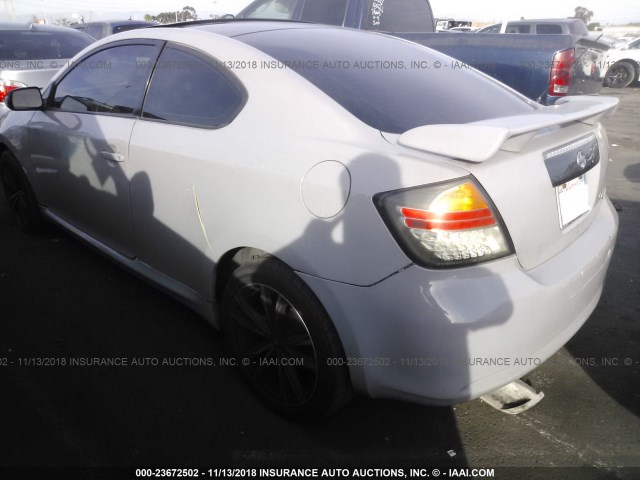 JTKDE177770144840 - 2007 TOYOTA SCION TC 灰色 照片 3