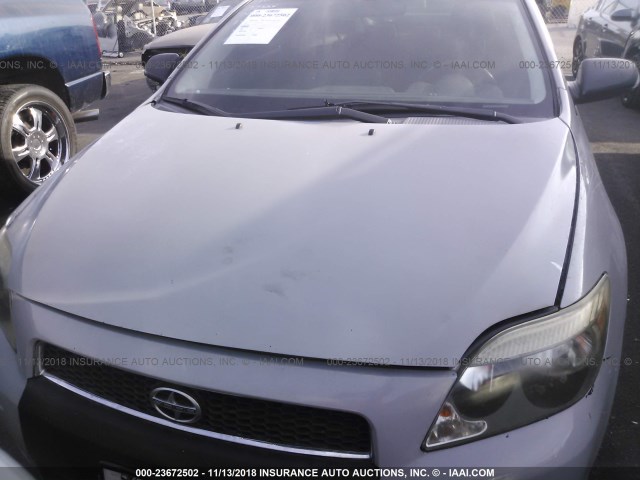 JTKDE177770144840 - 2007 TOYOTA SCION TC 灰色 照片 6