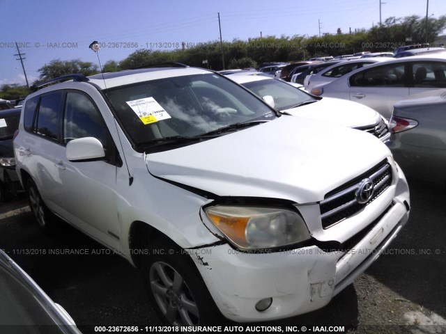 JTMZD31V485094180 - 2008 TOYOTA RAV4 LIMITED WHITE photo 1