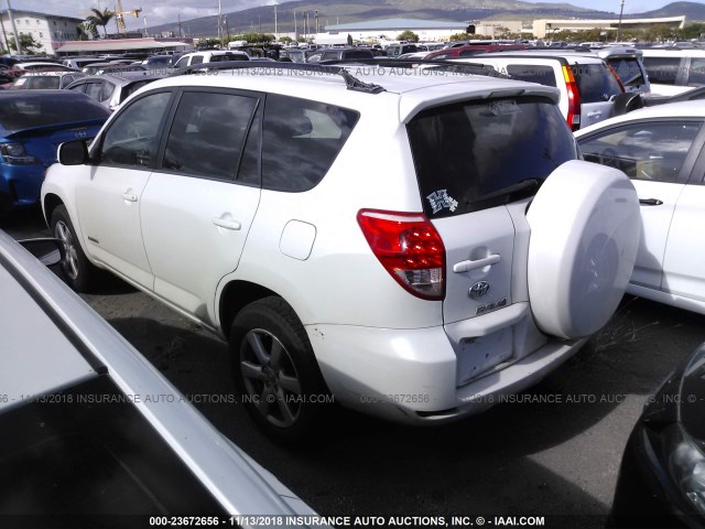 JTMZD31V485094180 - 2008 TOYOTA RAV4 LIMITED WHITE photo 3