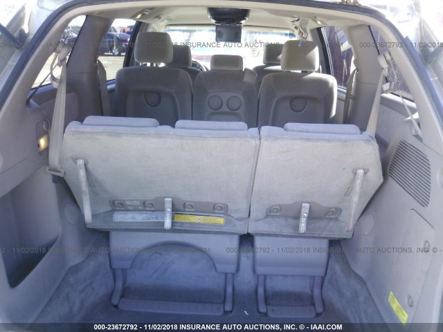 5TDZA23C86S432234 - 2006 TOYOTA SIENNA CE/LE GOLD photo 8