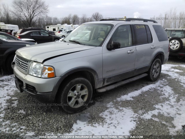 1FMZU73K25ZA44615 - 2005 FORD EXPLORER XLT/XLT SPORT/NBX SILVER photo 2