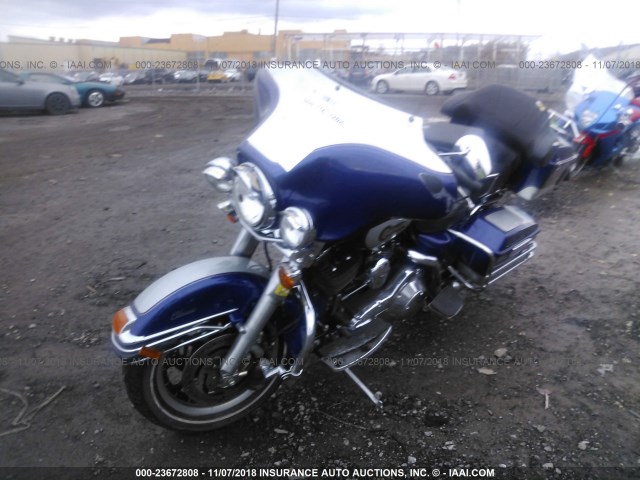 1HD1FFW116Y635369 - 2006 HARLEY-DAVIDSON FLHTCI BLUE photo 2