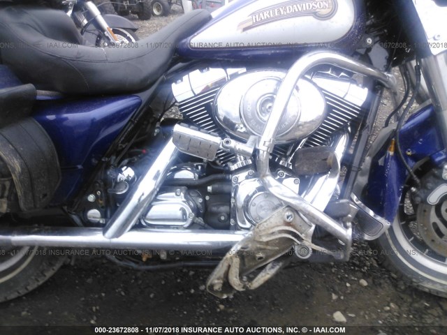 1HD1FFW116Y635369 - 2006 HARLEY-DAVIDSON FLHTCI BLUE photo 8