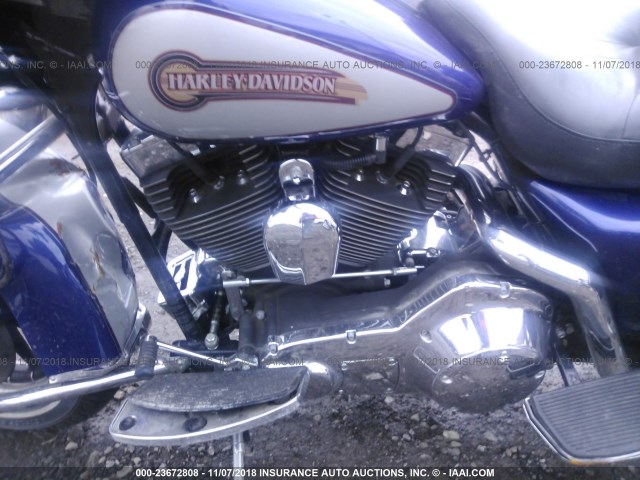 1HD1FFW116Y635369 - 2006 HARLEY-DAVIDSON FLHTCI BLUE photo 9