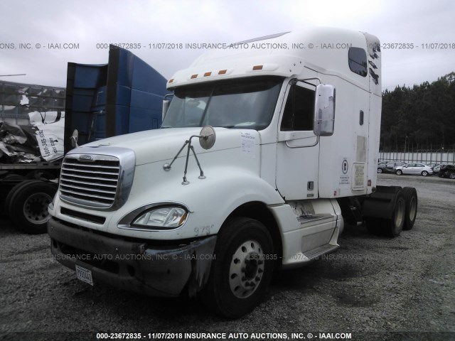 1FUJA6CK07DX42816 - 2007 FREIGHTLINER COLUMBIA COLUMBIA WHITE photo 2