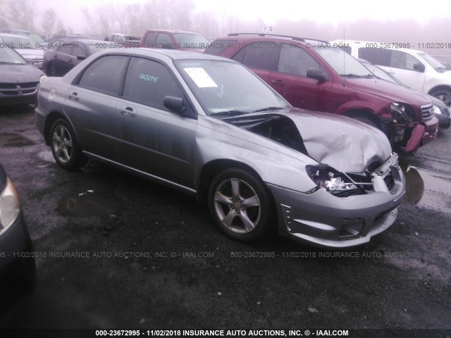 JF1GD616X7H522077 - 2007 SUBARU IMPREZA 2.5I GRAY photo 1