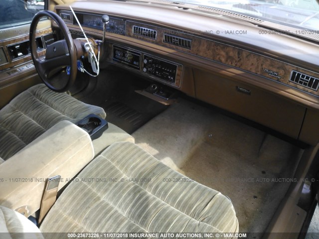 1G4HR54C3KH425626 - 1989 BUICK LESABRE LIMITED BROWN photo 5