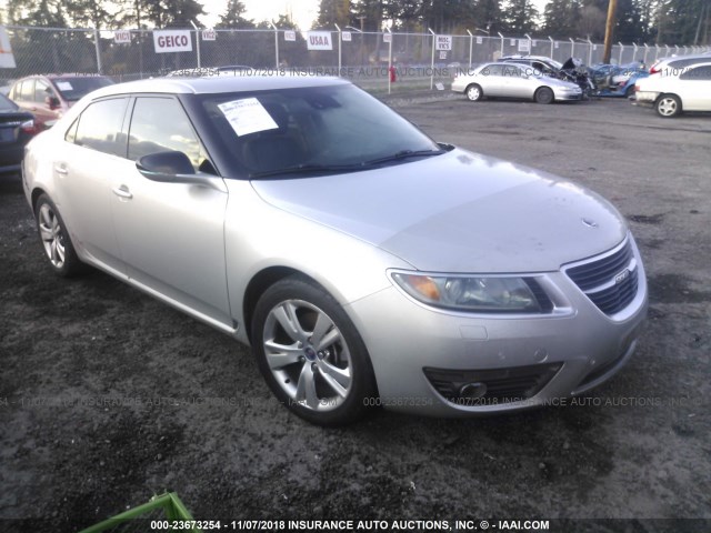 YS3GN4BJ5B4007415 - 2011 SAAB 9-5 TURBO SILVER photo 1