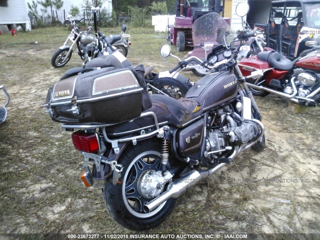 1HFSC0200BA100258 - 1981 HONDA GL1100 BROWN photo 4